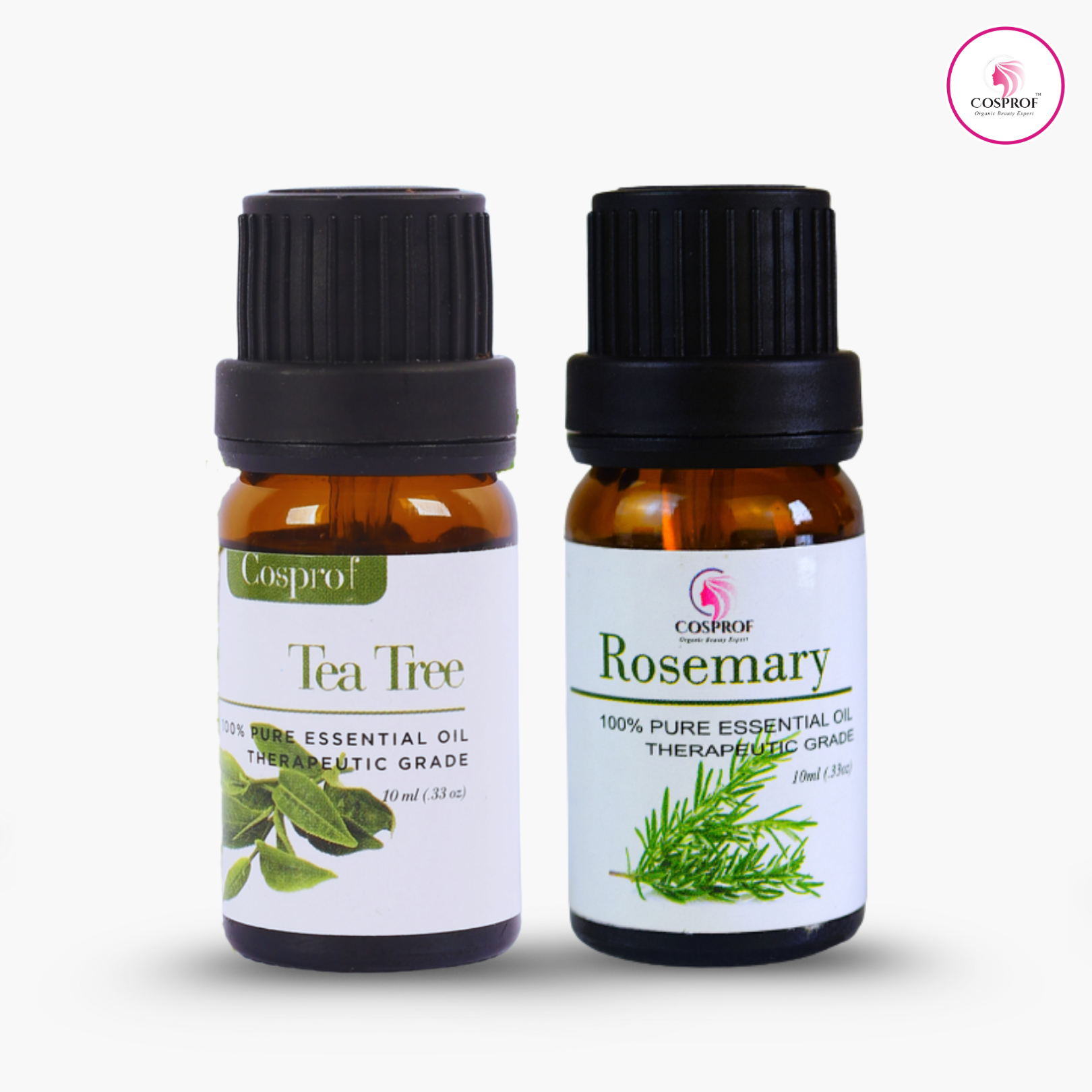Cosprof Rosemary & Tea Tree Essential Oil Combo Pack Each 10ml