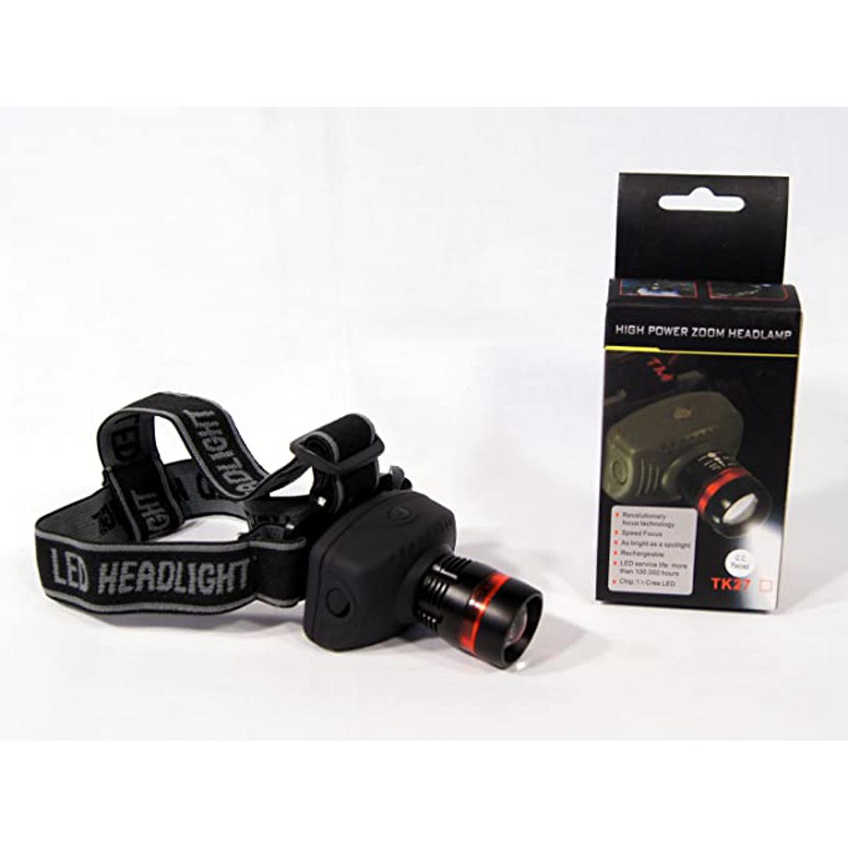 Cree TK27 160lm LED Wearable Adjustable High Power Headlamp-ST