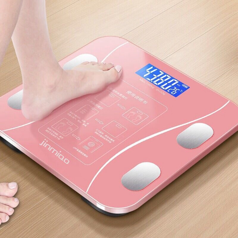 Bluetooth Body Fat Scale BMI Scale Smart Electronic ​Scales LED Digital Bathroom Weight Scale Balance Body Composition Analyzer. 