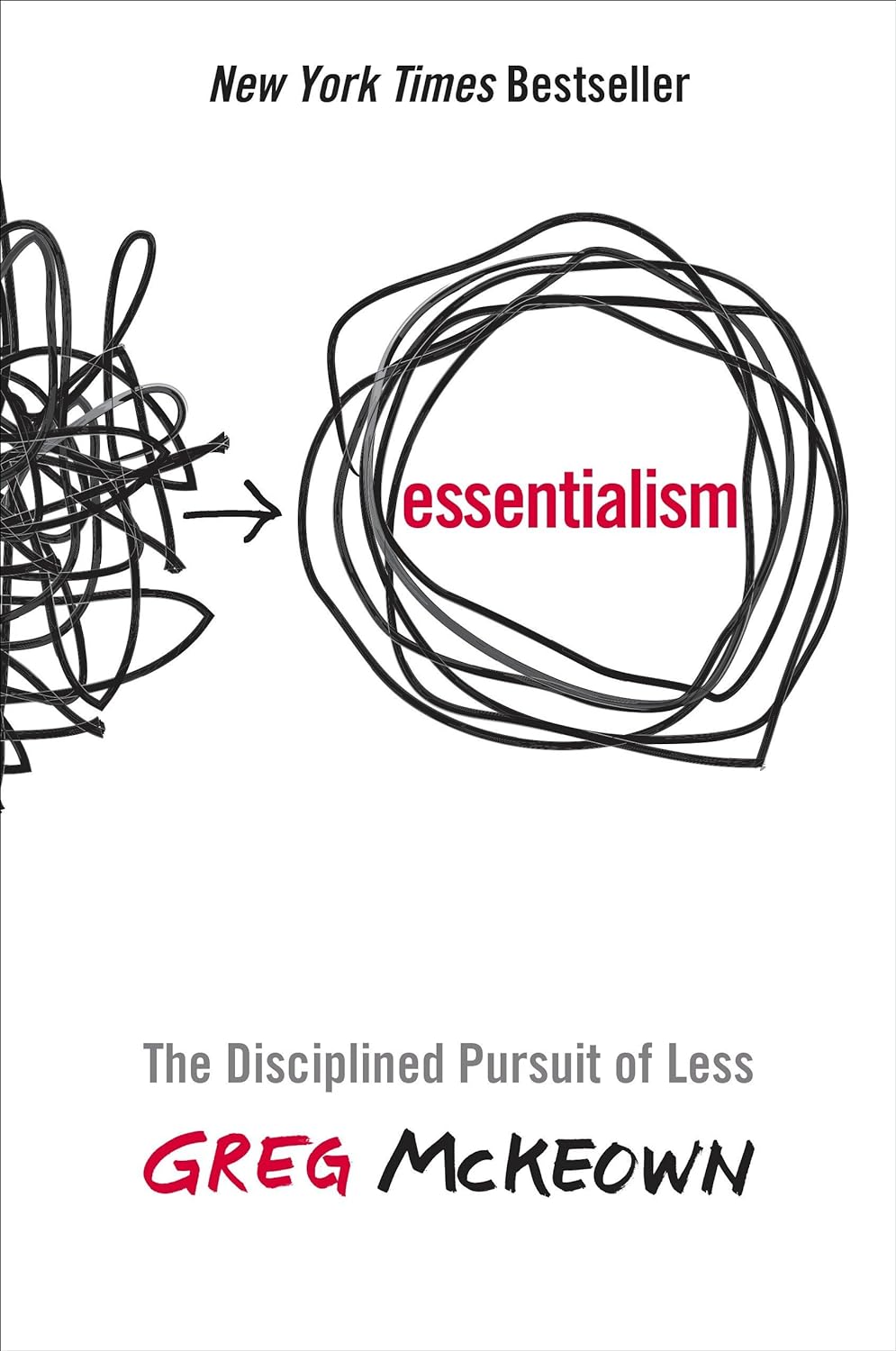 Essentialism: The Disciplined Pursuit of Less Book by Greg McKeown Greg McKeown (Paperback). 