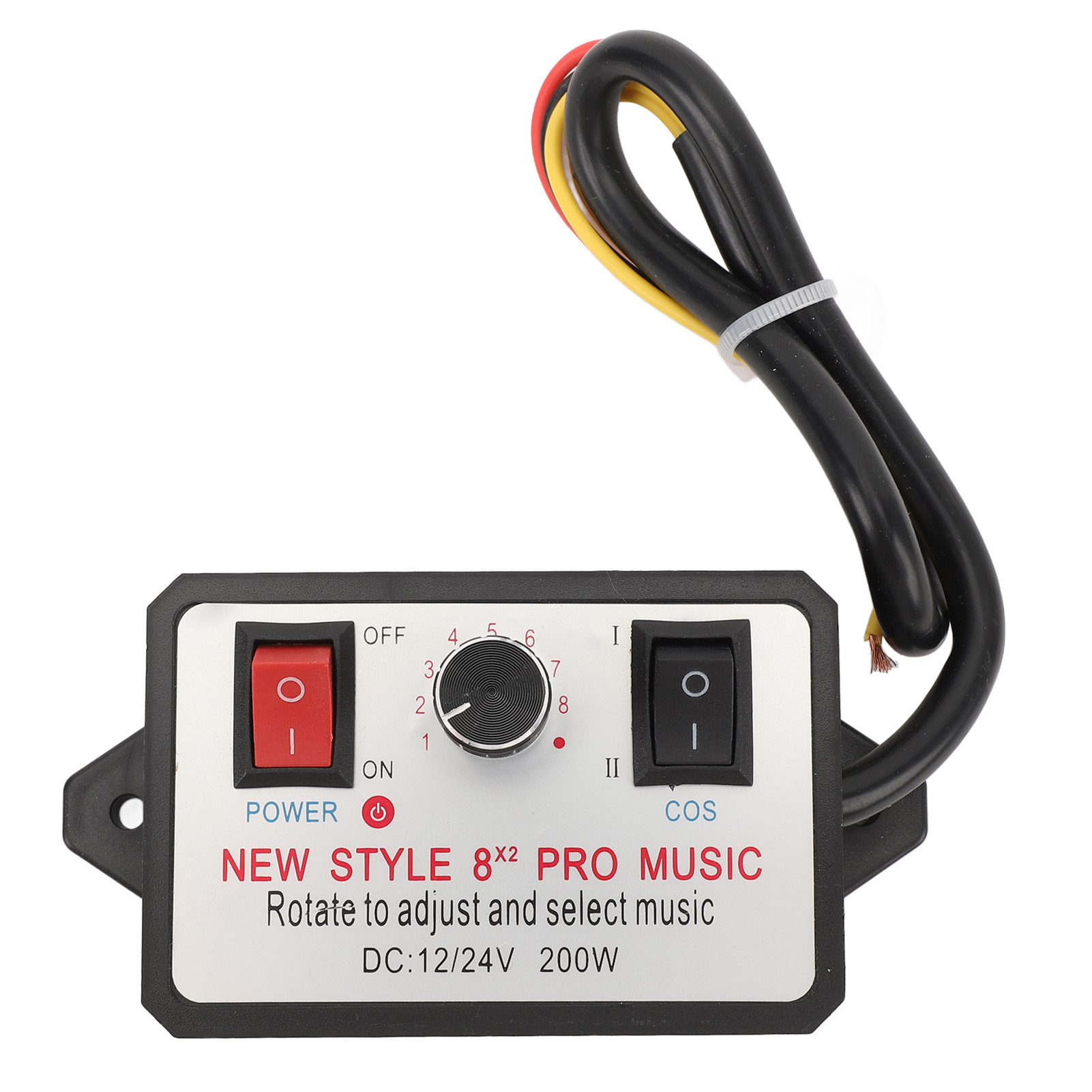 Dual Tone Horn Speaker Controller 16 Sound Effect Stable Voltage Easy To Use 12V 24V Car Horn Controller for Motorcycles Cars Vans Yachts. 