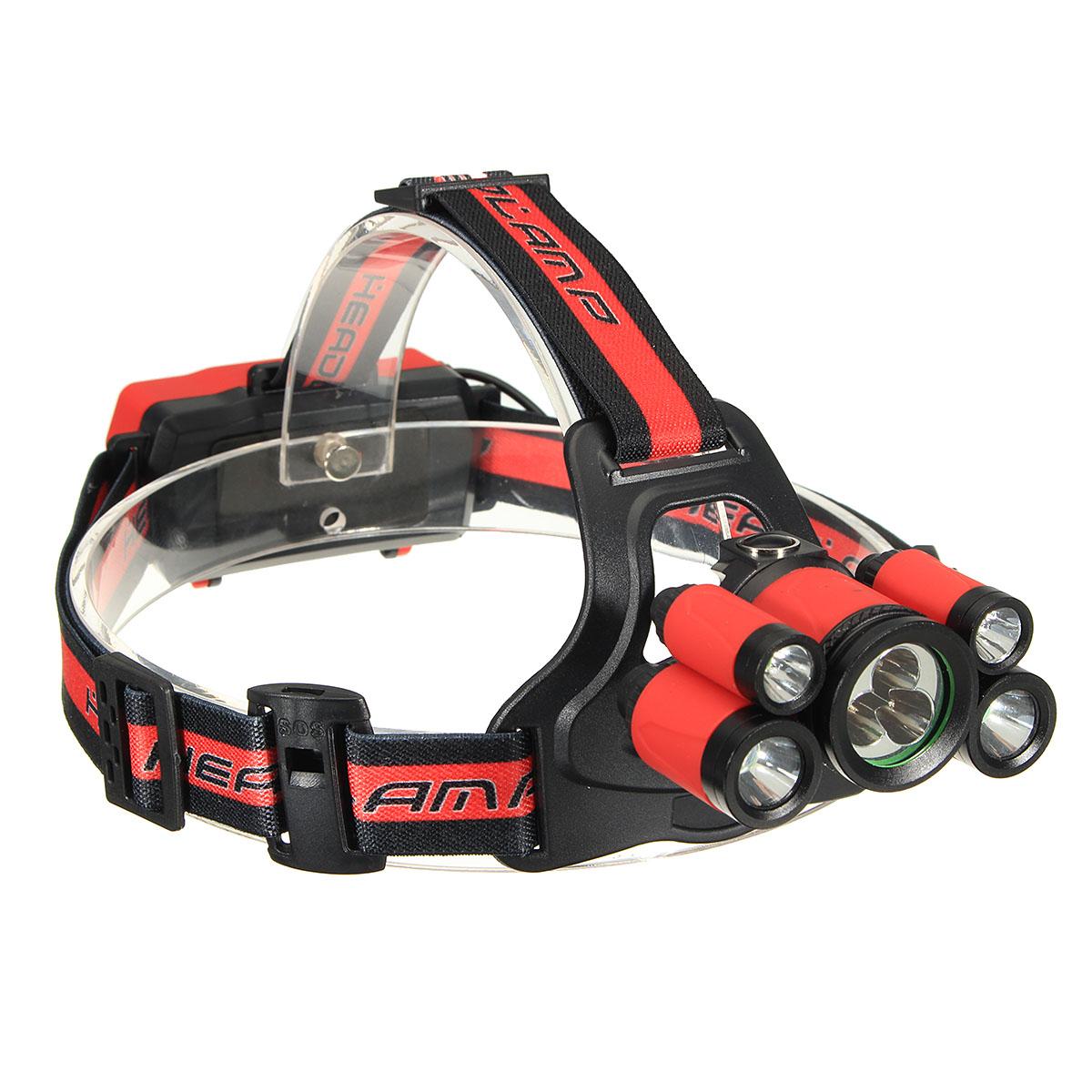 7x XM-L T6 LED 40000LM Headlamp USB Rechargeable Headlight Head. 