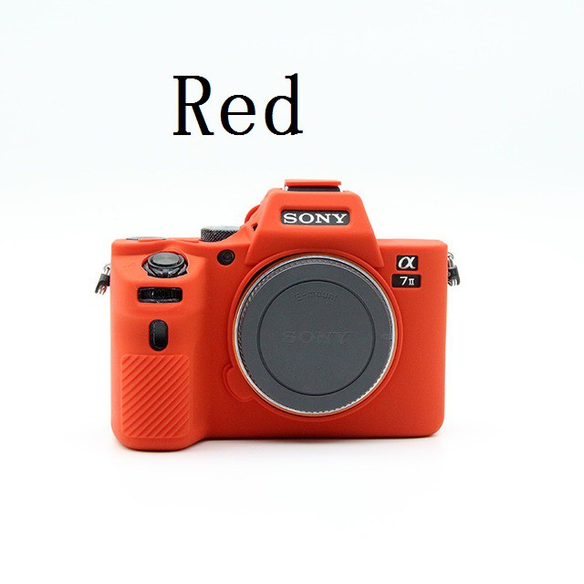 For Sony A7 II A7II A7R mark2 a7s2 A7R2 Silicone Camera Bag Soft Silicone Camera Protective Case. 