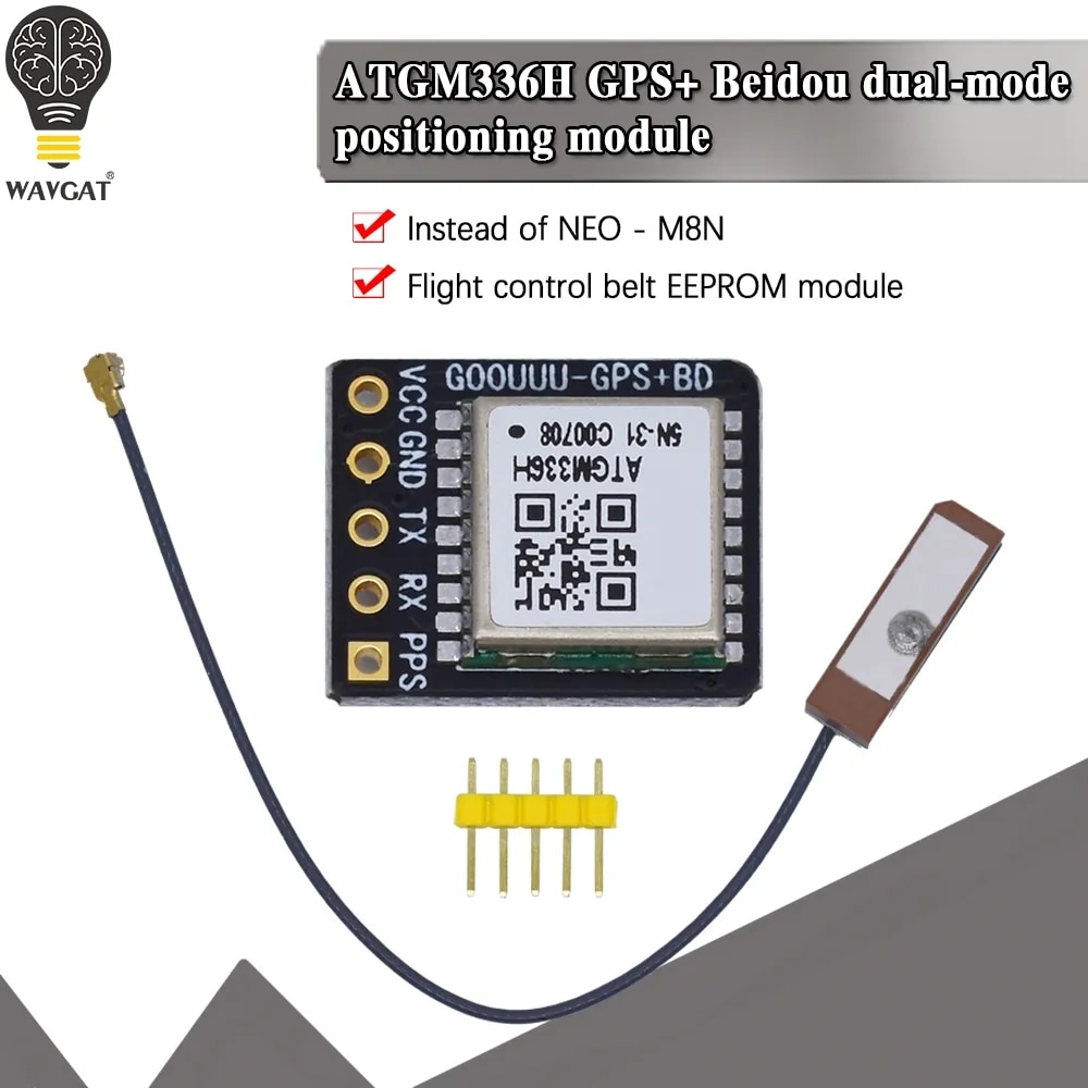 +BDS dual-mode module flight control satellitenavigator, ATGM336H replacement, for arduino NEO-M8N NEO-6M