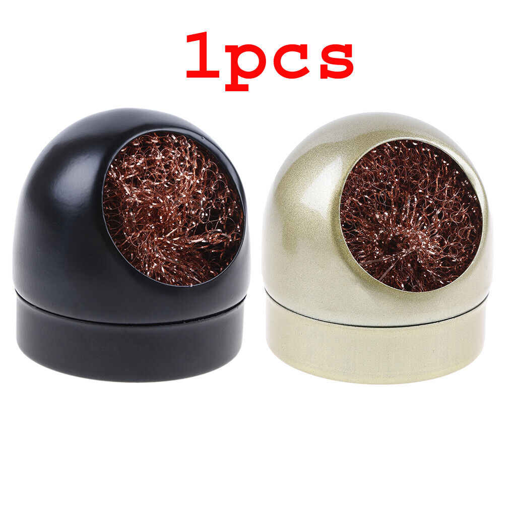 CMT-599B Soldering Iron Tip Cleaner Soldering Iron wire with Electric Soldering Iron Stand Holder Cleaning Steel Ball Mesh Filter Tin Remove. 