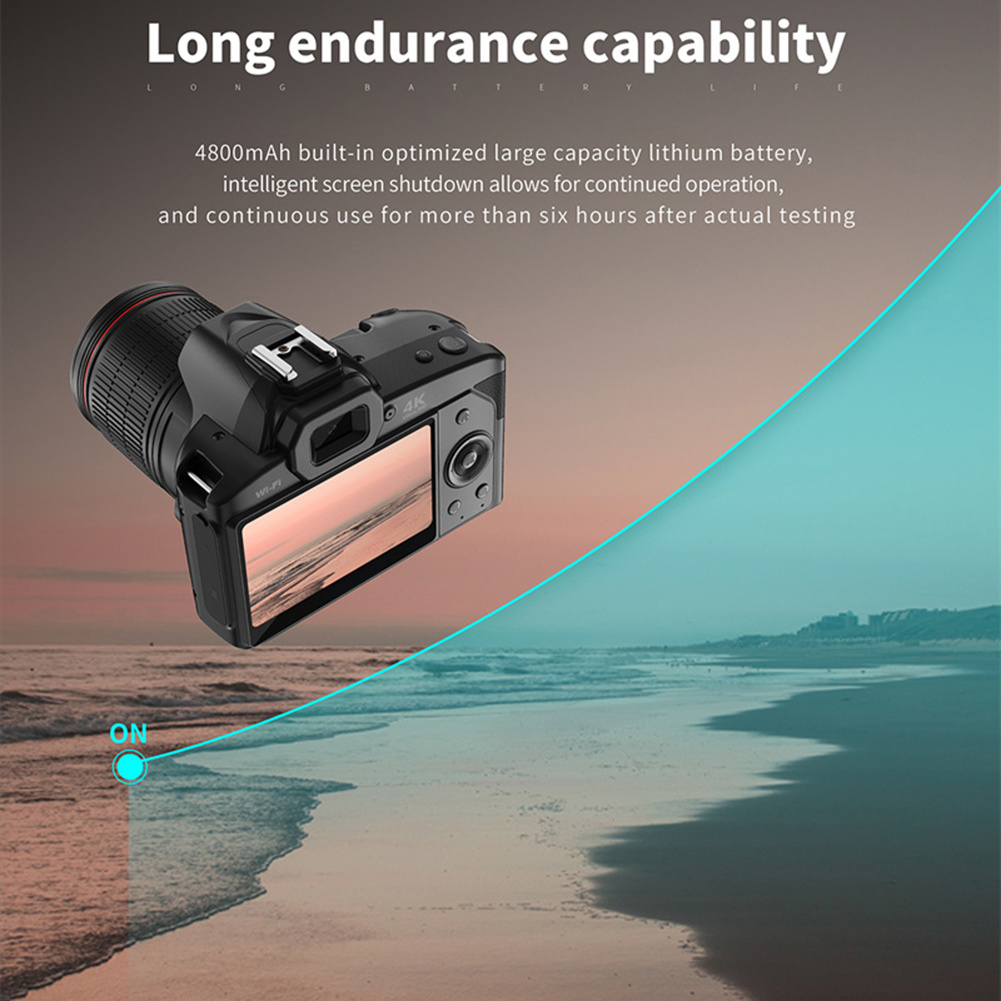GC Digital Camera HD Camera Digital WIFI Night Vision Camera With 16X Digital Zoom Professional Camera 4K Video Vlogging Camera. 