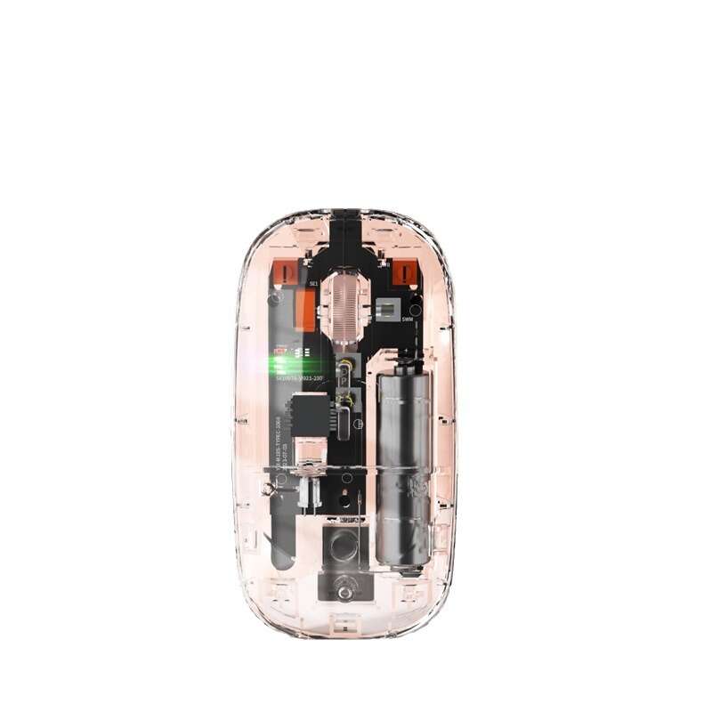 New wireless transparent luminous game USB charging, esports, mechanical computer accessories, office mouse. 