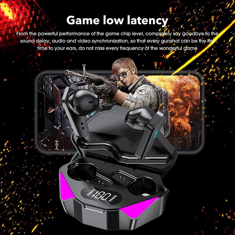 HLstar® NEW Air buds X15 TWS Wireless Earphone 5.3 bluetooth Headphone 65ms Low Latency Earbud Esport Gaming Headset Gamer With Microphone For Mobile. 