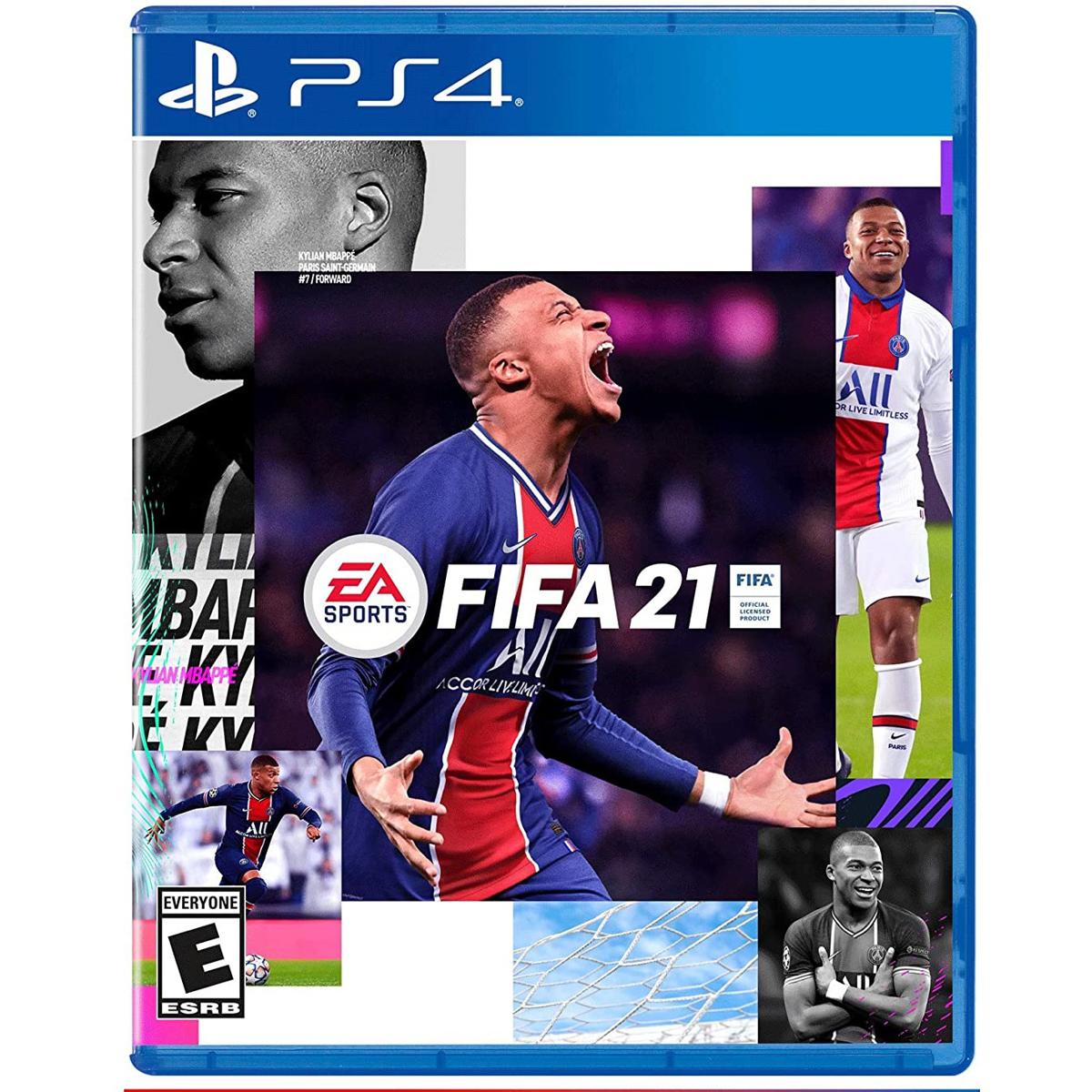 FIFA 21 Standard Version for PS4 Game CD - Enjoy the Thrills of FIFA 21 on Your PlayStation 4 Console"