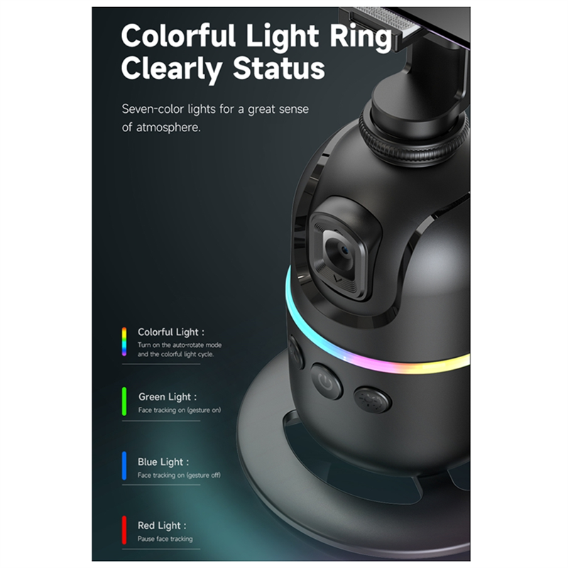 P03 Pro Gimbal Stabilizer AI Following Face Tracking Desktop Gimbal. 