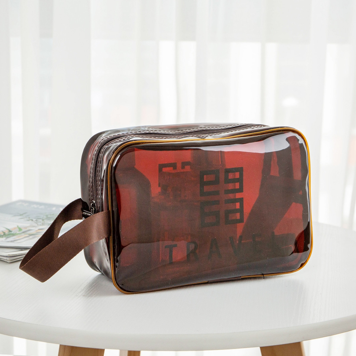 Clear Crossbody Bag, Stadium Approved Shoulder Bag With Adjustable Strap Waterproof Tote Bag For Men And Women