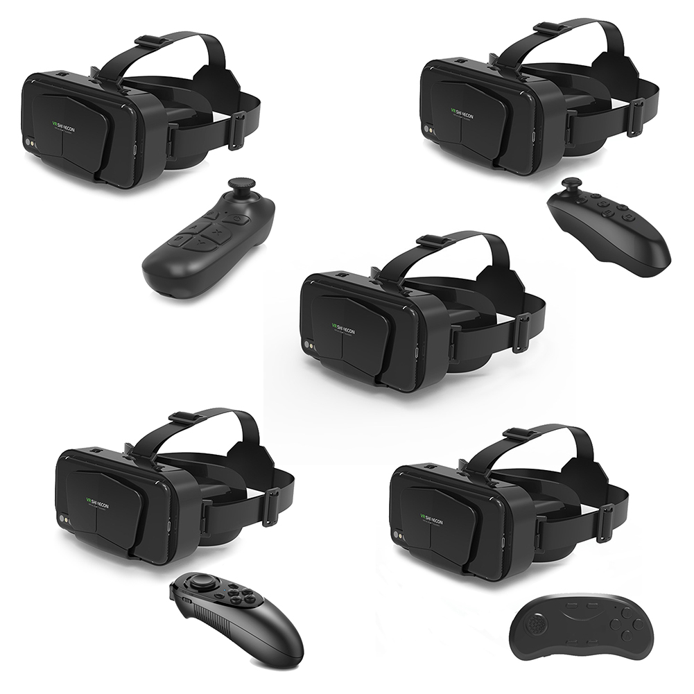Smart VR Glasses 360 Degree Panoramic 3D Virtual Reality Headset Box Google Game Helmet for 4.7-7.0 inch