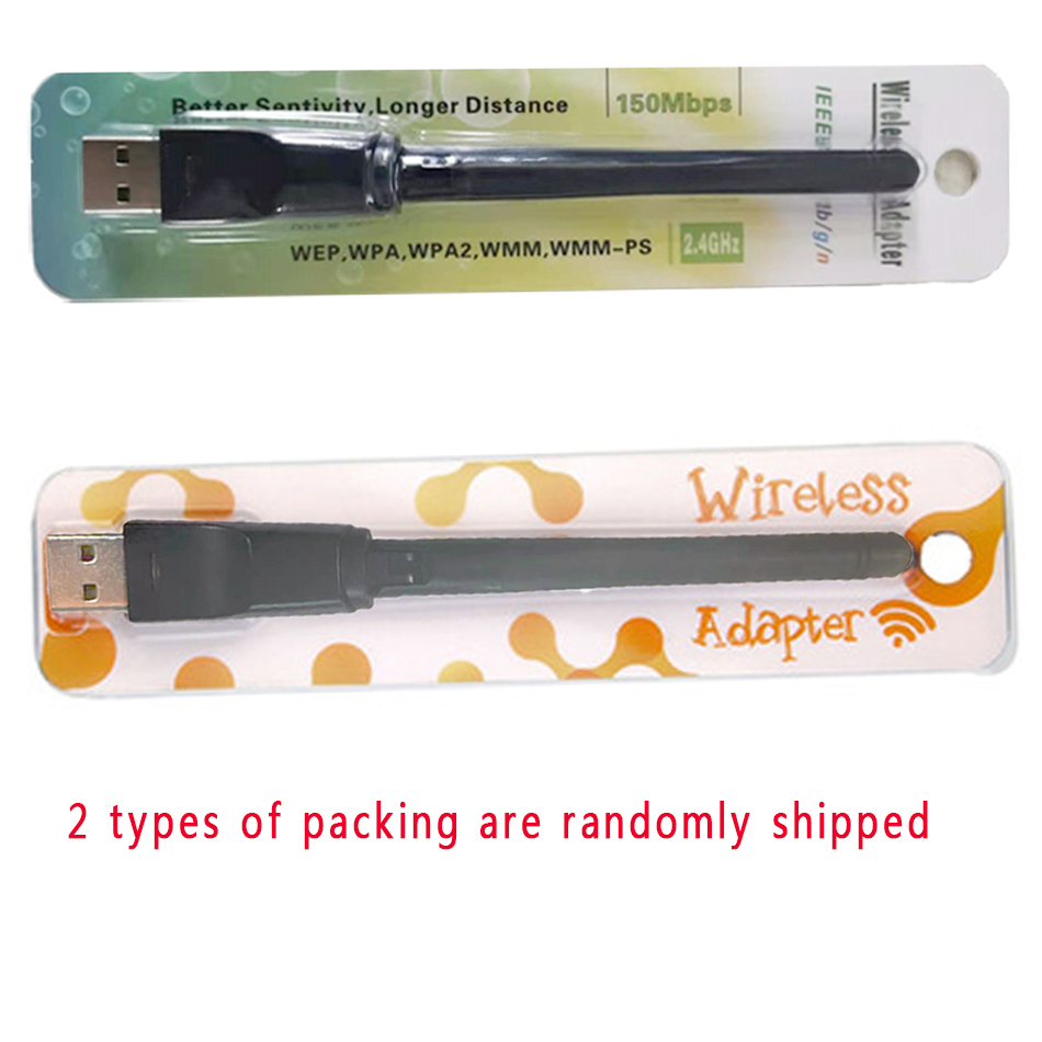 Creacube RT5370 Chip 2.4GHz 150Mbps Wireless USB WiFi Adapter Wifi Antenna Network Card WiFi Receiver For PC For Android TV Box. 