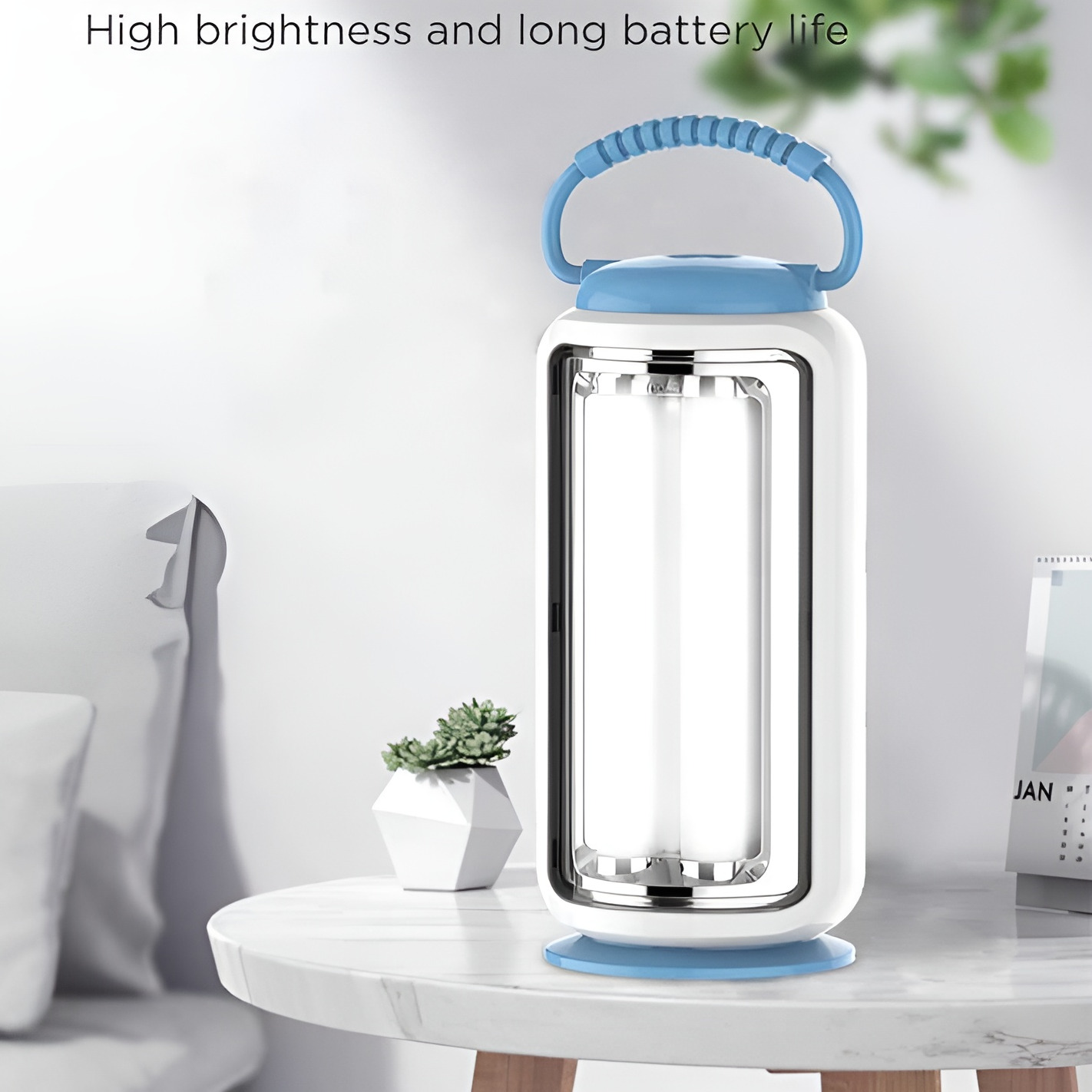 JOYKALY YG-7999 Rechargeable High Power 4 Bulbs 3 Modes Portable Emergency LED Lamp. 