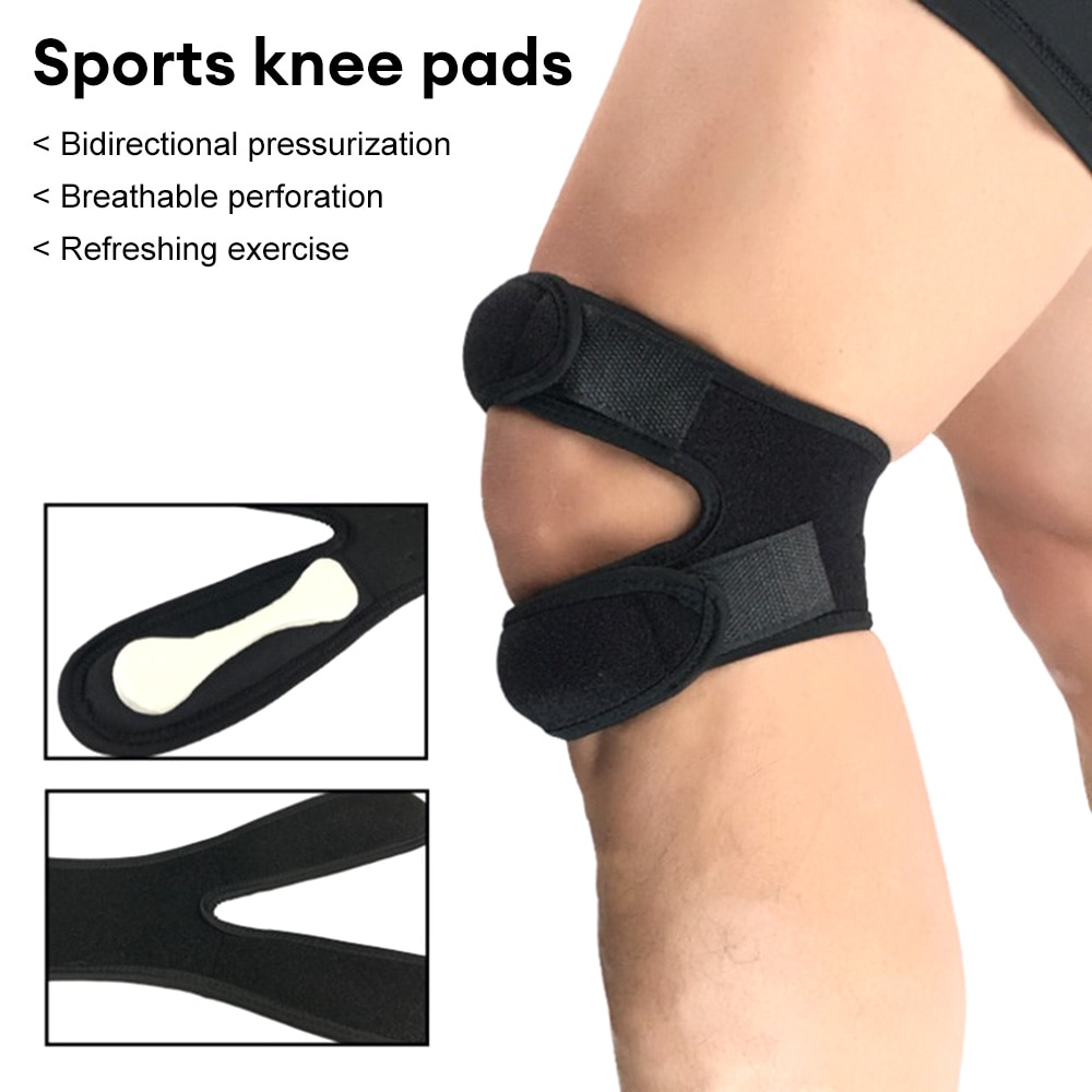1PCS Sports Knee Pad Patella Band Elastic Bandage Band Knee Pad
