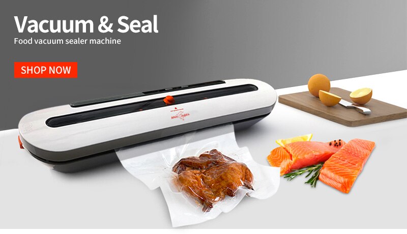 white dolphin vacuum sealer bags