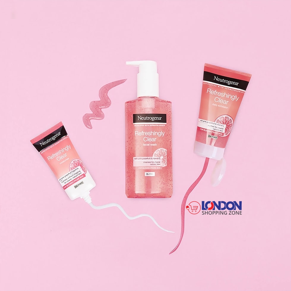 NEUTROGENA Refreshingly Clear Daily Exfoliator 150ml UK. 