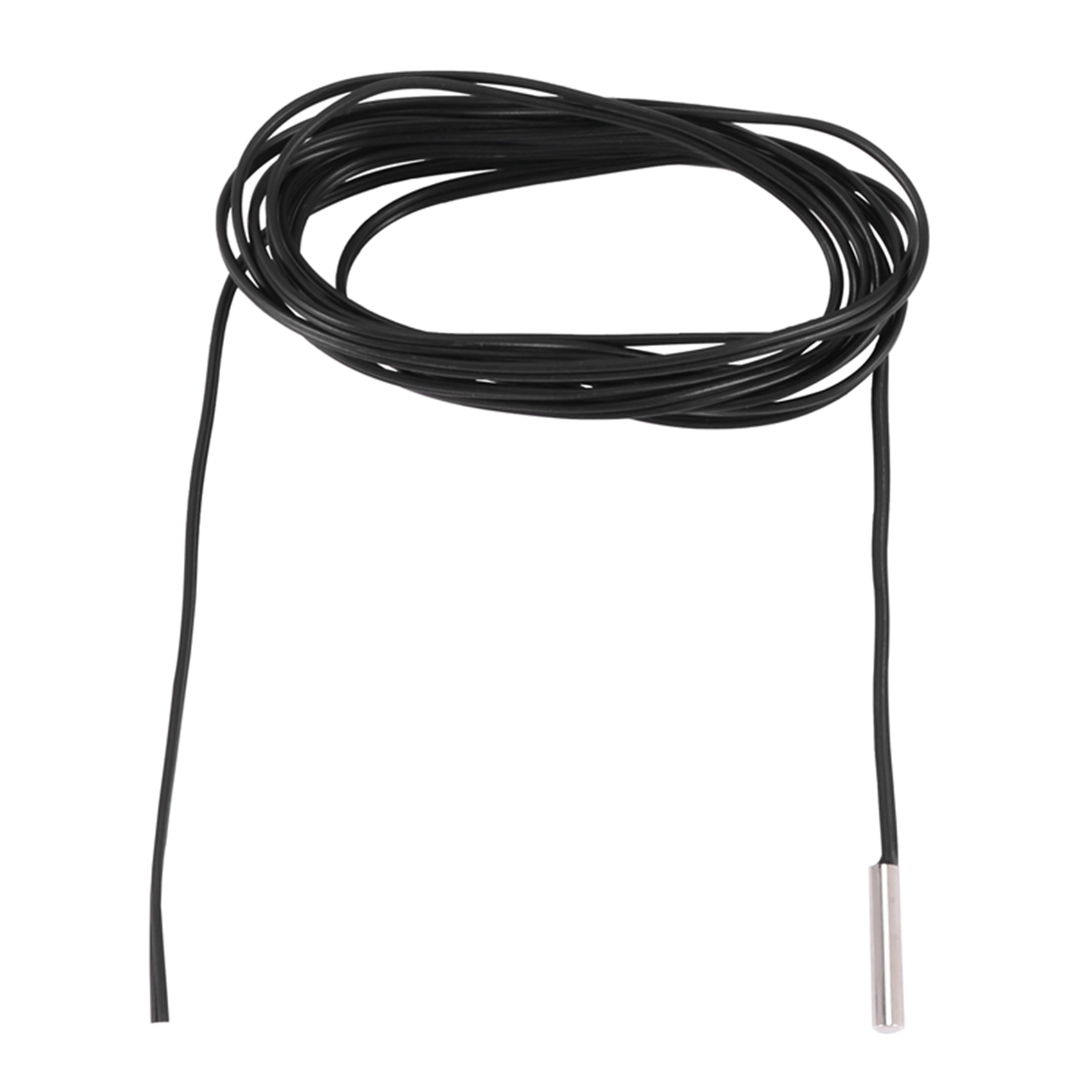 2X 2 m NTC thermistor temperature sensor waterproof probe wire 10 K 1% 3950 black. 