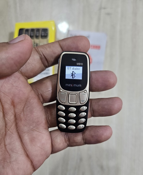 Maximum MB10 Mini Button Phone With Warranty. 
