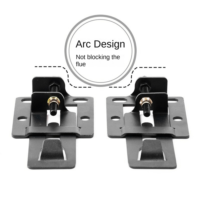 Range Hood Mounting Bracket Can Be Adjusted Up and Down Lifting Hook Universal Hanger Universal Accessories. 