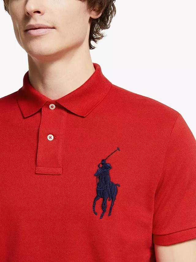 Polo Ralph Lauren Big Pony Mesh Polo Shirt - Maroon - Polo T Shirt For Men  - Polo T Shirt: Buy Online at Best Prices in Bangladesh 
