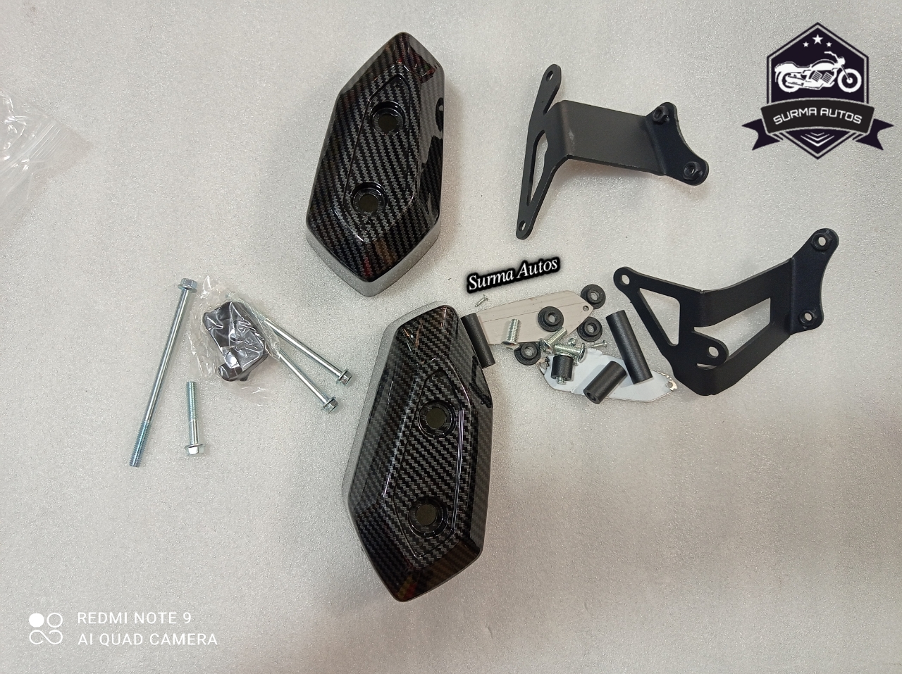 Motorcycle Engine Guard Frame Slider Crash Pad Protector Cover Decorative Modification Parts Compatible For YAMAHA R15 V4. 