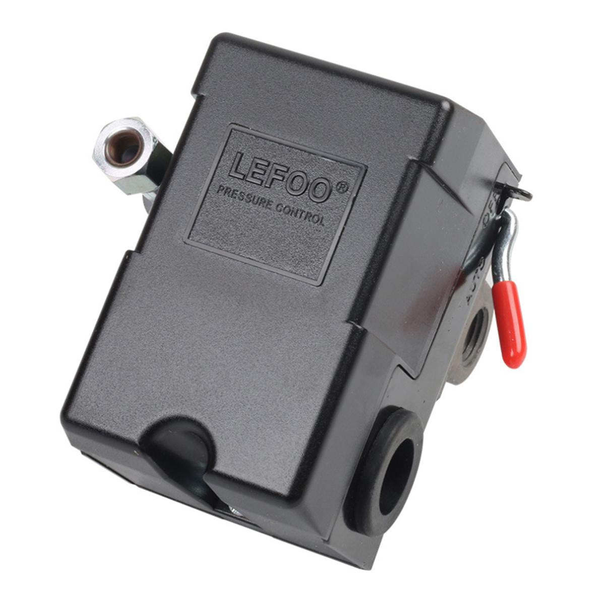 Lefoo Quality Air Compressor Pressure Switch Control 95-125 PSI 4 Port