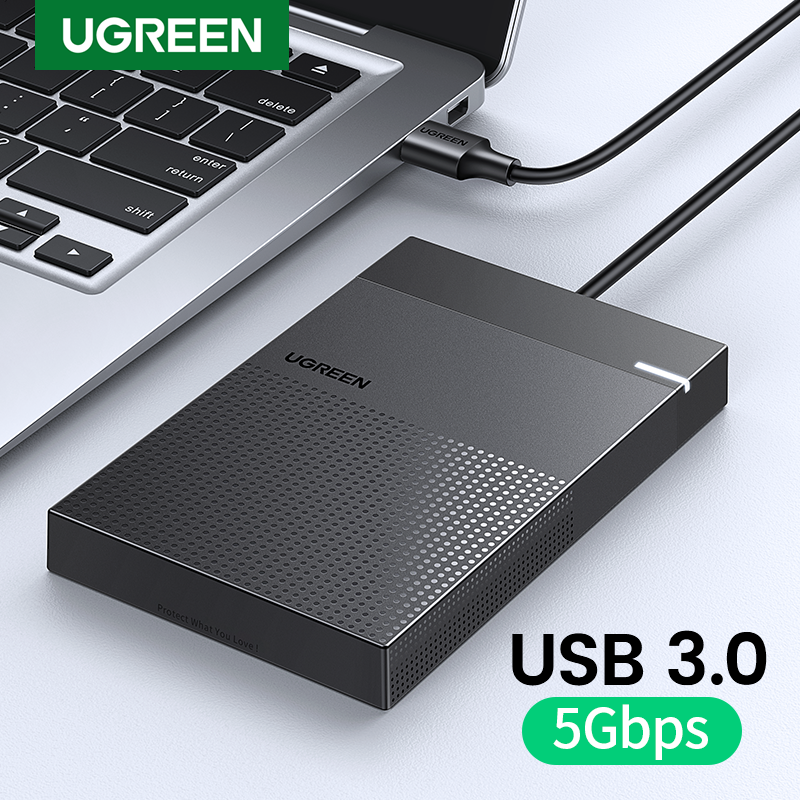 UGREEN HDD Case 2.5inch Hard Drive Enclosure USB Type C SATA 5Gbps for