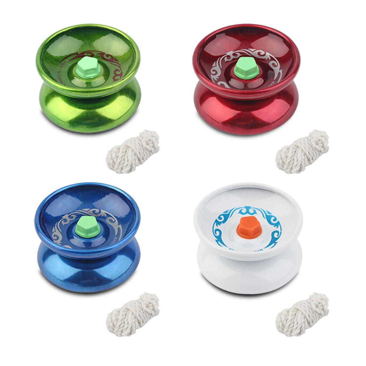 Random Color Alloy Magic Yoyo Professional High Performance Speed Cool Alloy Yoyo Leisurely Walk Ball Children Games
