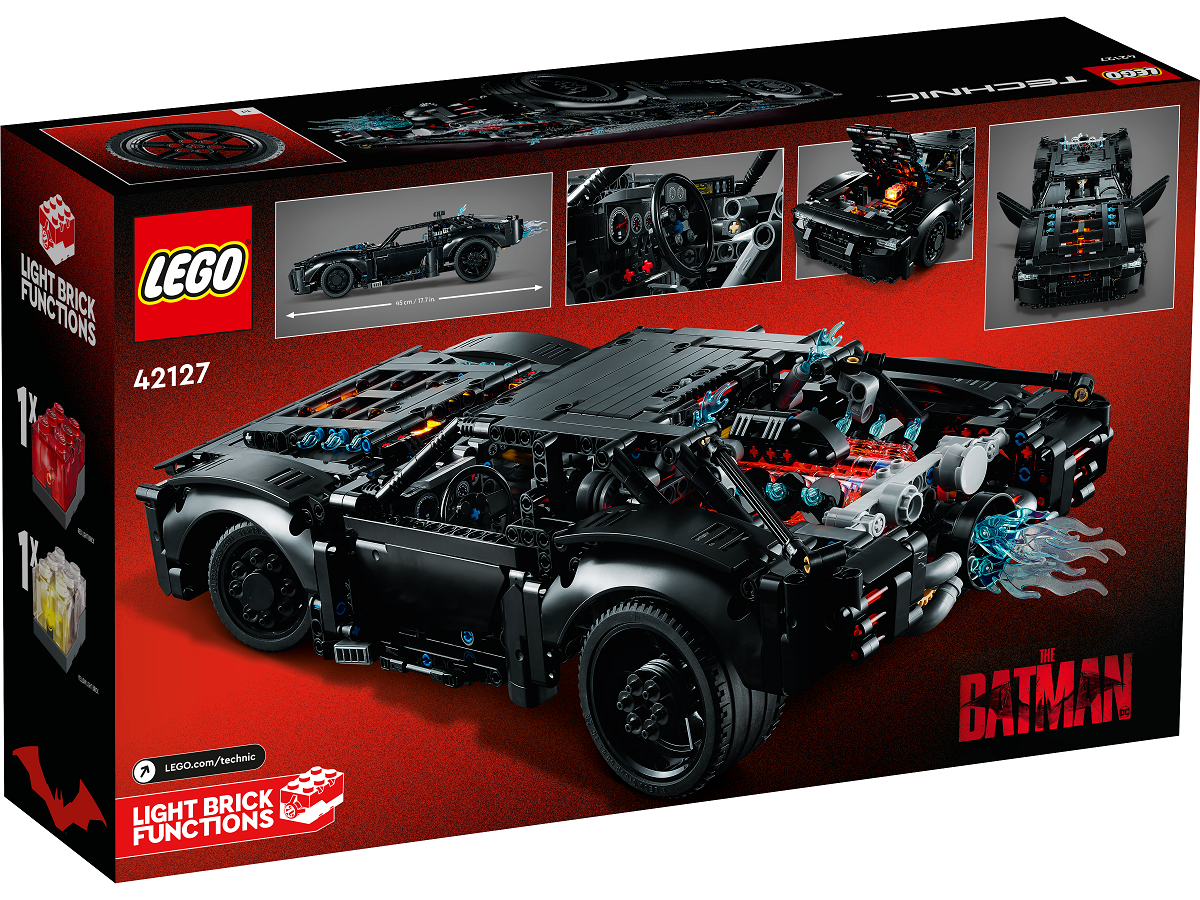 LEGO 42127 THE BATMAN - BATMOBILE V29. 