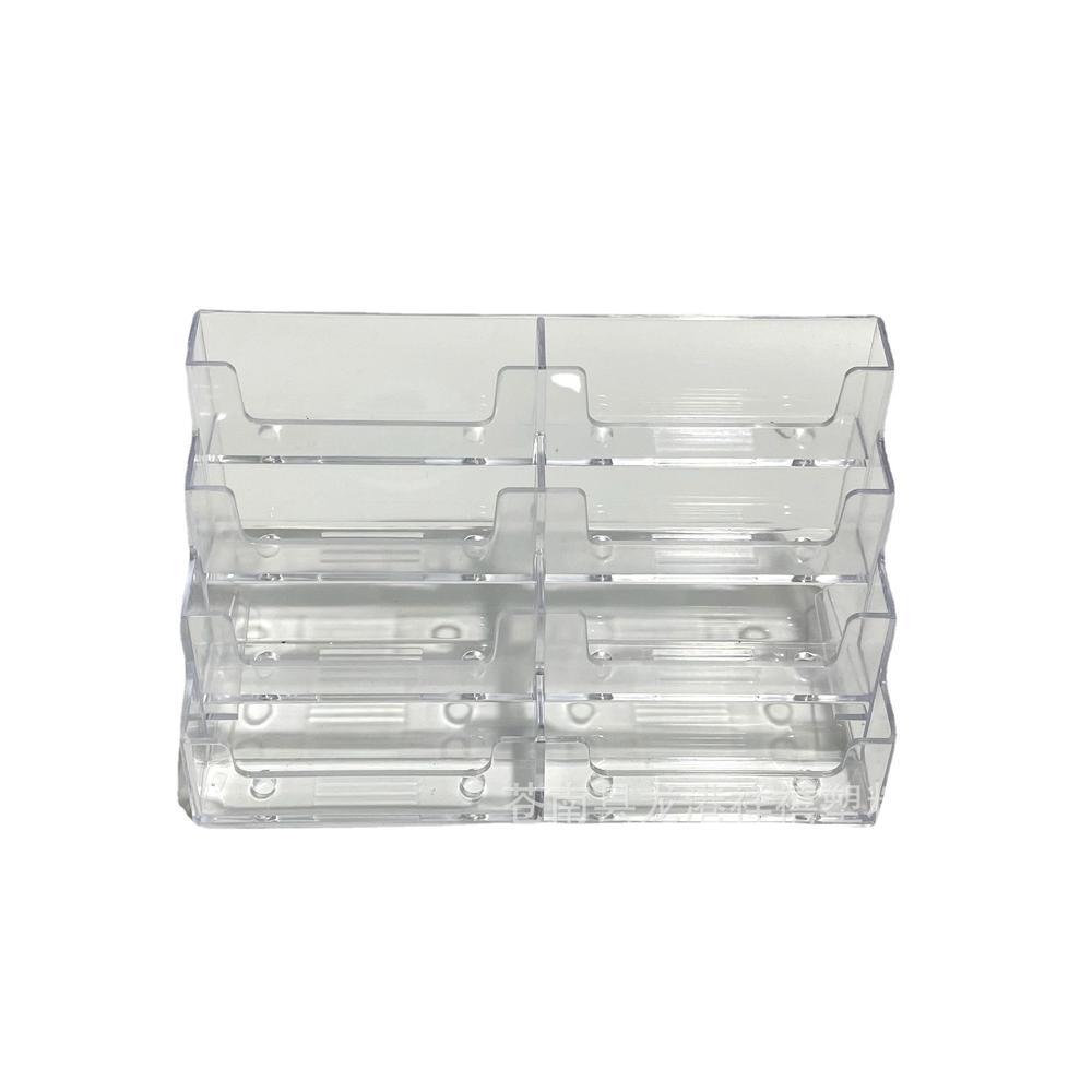 Brochure Display Holder Pamphlet Display Stand Desk Business Card Holder Multi-layer Card Organizer Office Card Display. 