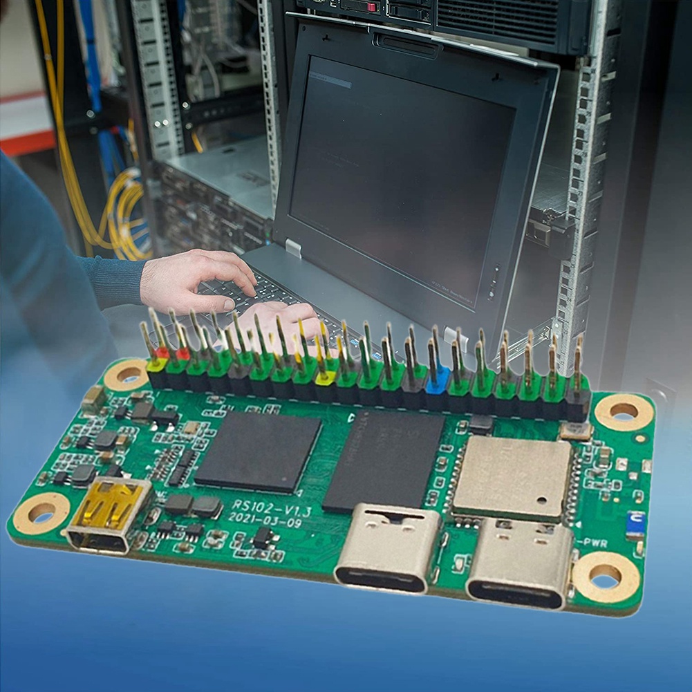 Radxa Zero Amlogic S905Y2 Quad A53 LPDDR4 RAM+0 EMMC WIFI4/BLE4 Development Board for Zero. 