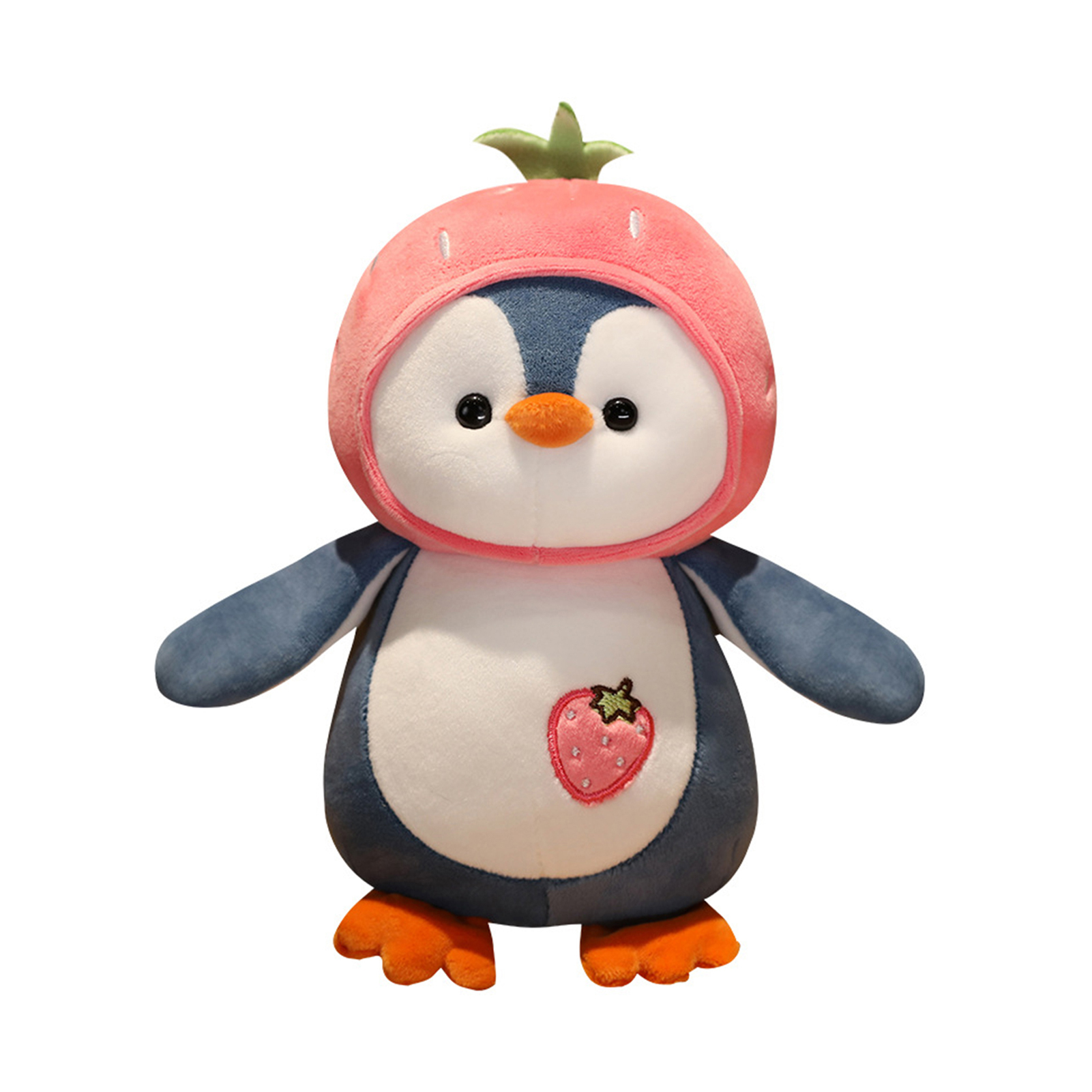Penguin Pillow Lovely Expression Penguin Doll Pillow Plush Toy. 