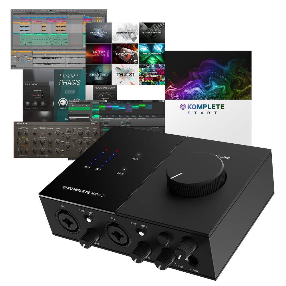 Native Instruments Komplete Audio 2 USB Audio Interface. 