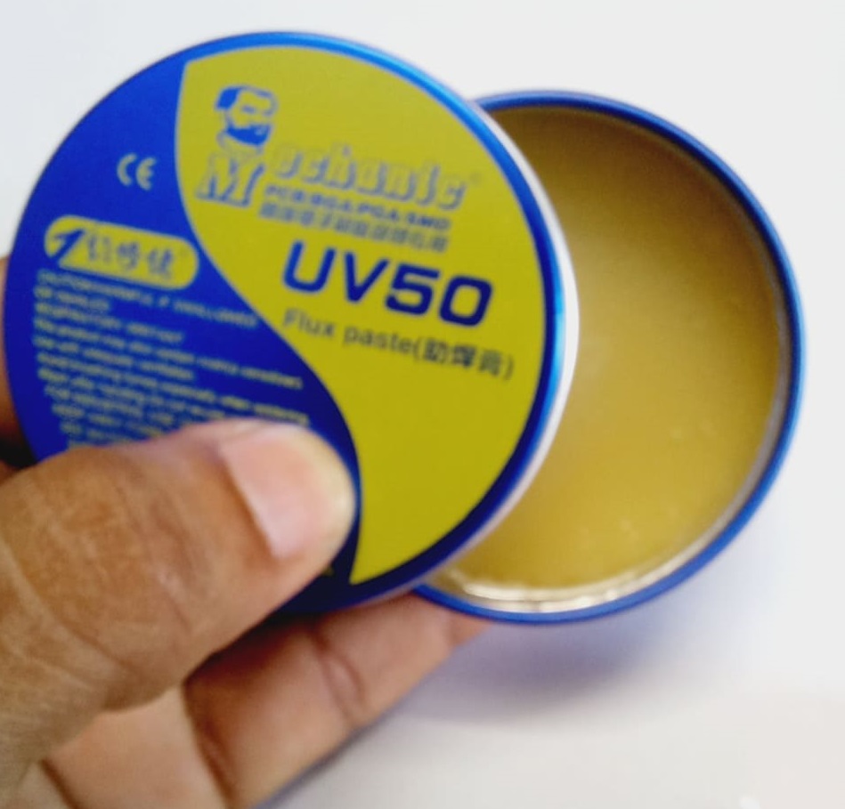MCN UV50 Halogen Free No Clean Solder Paste Flux Soldering Tin IC Parts Soldering Iron Welding Fluxes For PCB BGA PGA SMD Electric Soldering Iron Cream Fluxes. 