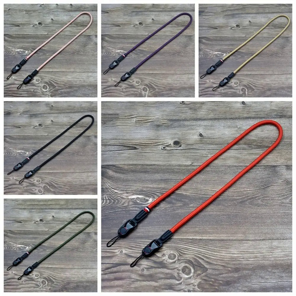 Micro Single Camera Nylon Rope SLR DSLR Camera Shoulder Strap Multifunctional Quick Release Phone Lanyard. 