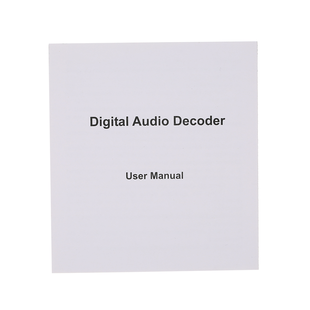 5.1 Channel AC3/DTS Audio Gear Digital Surround Sound Decoder. 