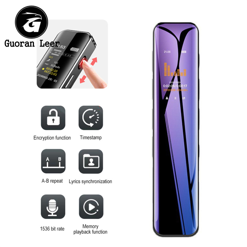C8 Digital Voice Recorder 50M Long Distance Voice Activated Recorder With Accelerate Function Dictaphone. 