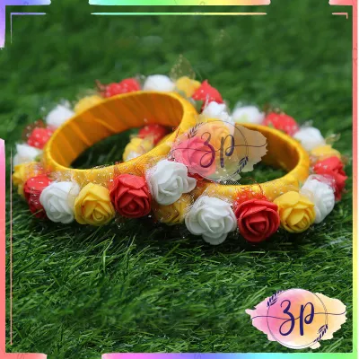 Flower deals jewellery bangles