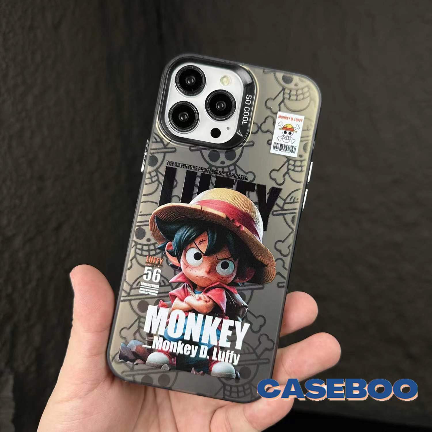 Fashion Brand One Piece Cool Luffy Zoro Graffiti Case for Redmi 9C 9A 10C 9T 9 10 12 12C 10A 13C A1 Note 13 9 10s 12 8 10 11 11s Pro Poco C65 C55 M3 M6 Pro Plating Metal Lens Cover. 