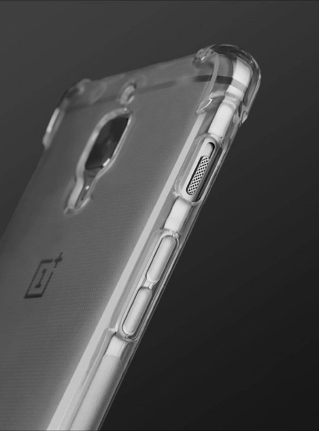 OnePlus 3T Transparent TPU With Bumper Phone Case Cover. 