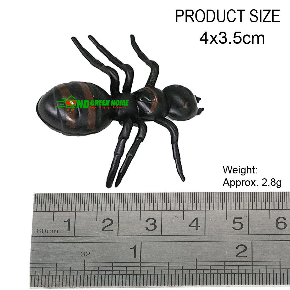 5 pcs x Simulation Plastic Ant Toy Realistic Insect Prank Funny Toys. 