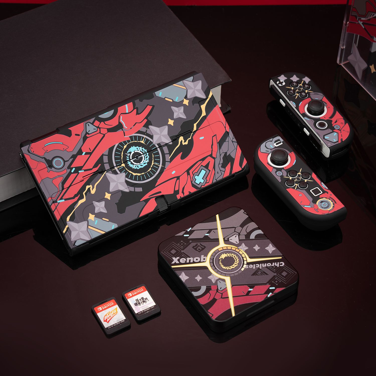 Nintendo Switch Case, Xenoblade Excalibur 3 Game Console Case, Xenoblade Chronicles 3 peripherals. 