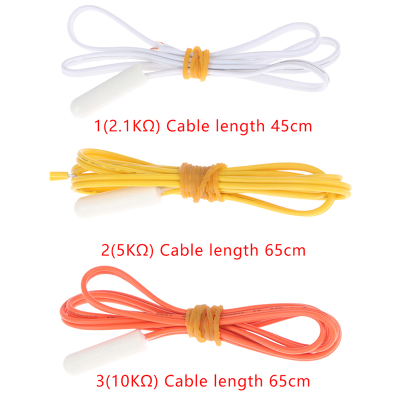 2.1k/5k/10k refrigerator freezer temperature sensor Temperature probe for Toshiba LG universal fridge ice box parts Gonghpng