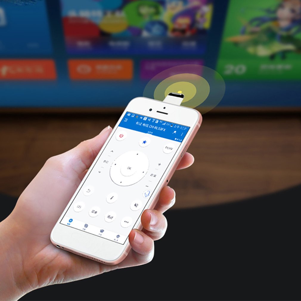 Micro-USB Wireless IR Infrared Remote Control for Android Mobile Phone OTG Learning Smart Remote Control for TV Air Condition. 