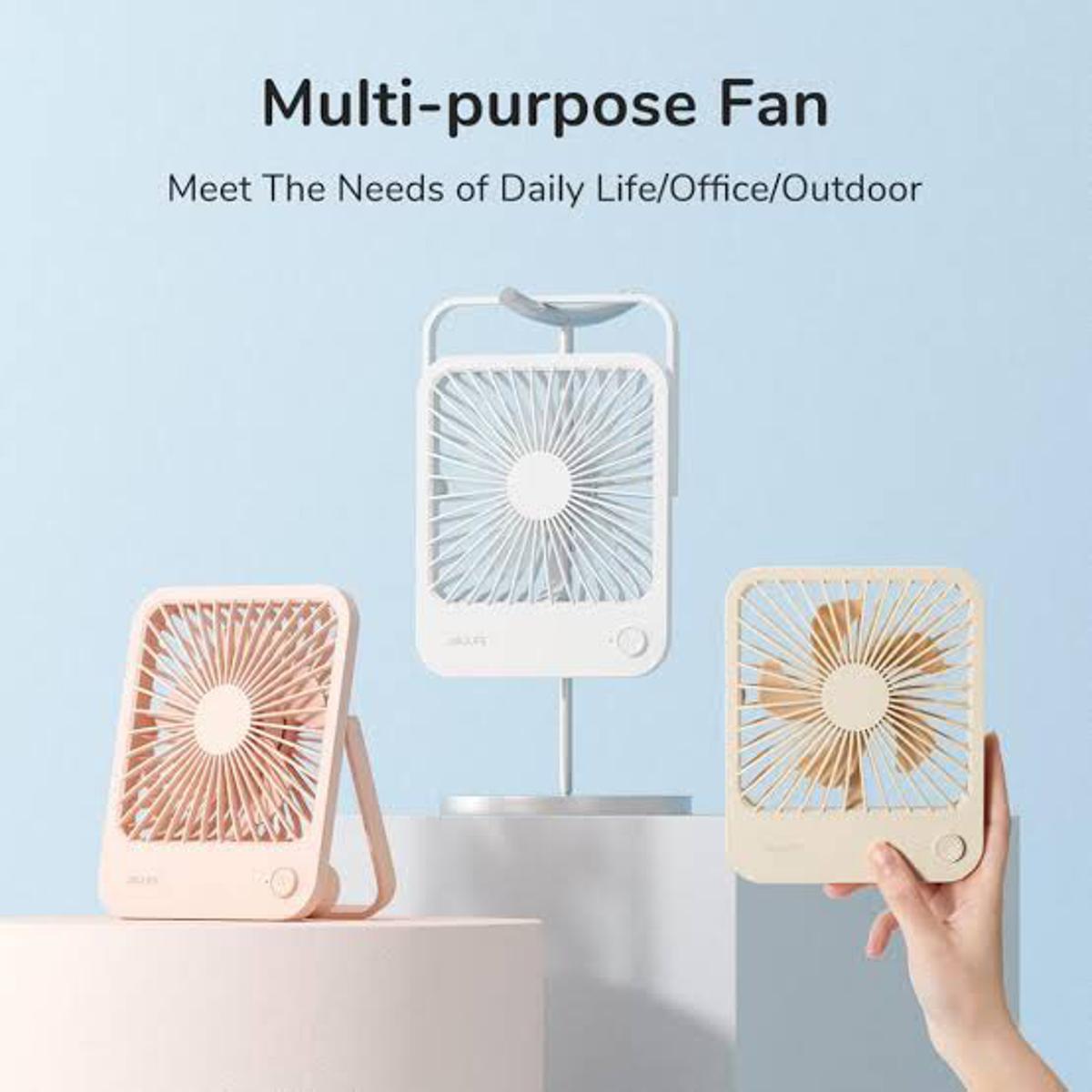 JISULIFE FA26A Ultra Thin Table Fan