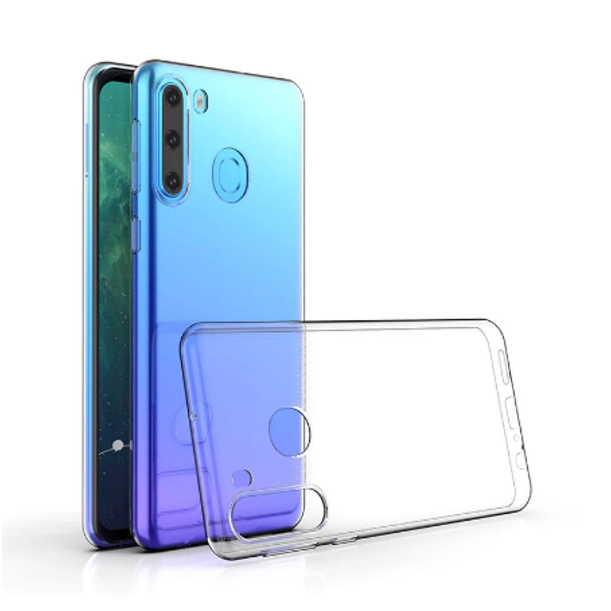 Samsung Galaxy A21 Clear Soft TPU Ultra-Thin Transparent Mobile Back Cover