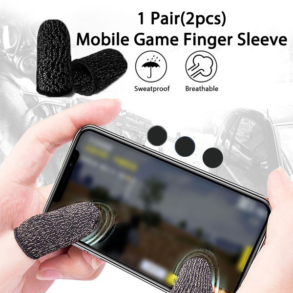 Mocho 10pcs（5 Pairs ）Wasp Feelers Game Finger Anti-Sweat Thumb Cover Professional Touch Screen Finger Sleeve for PUBG Mobile Gaming By Mocho-09118. 
