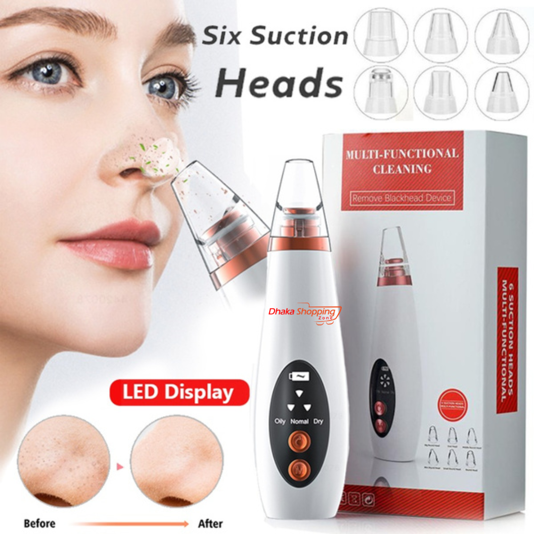 Black Head Remover Device for Men & Women,Electric Vacuum Blackhead Remover - Dhaka Shopping Zone