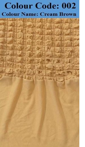 Turkey Stretchable Corner Sofa Cover with Box Cover ( for 6 seated & 1 Corner Box)